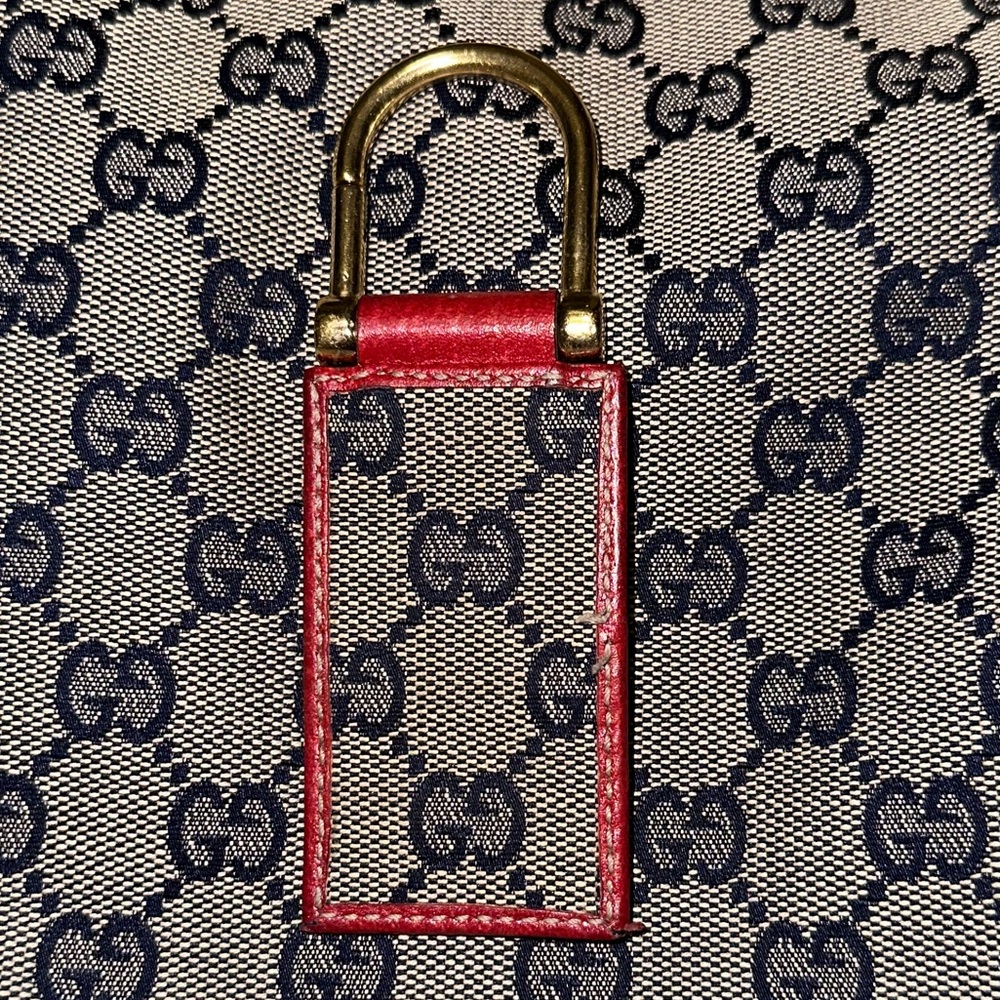 Gucci Vintage D-Ring Keychain / Bag Charm - Picture 3 of 9
